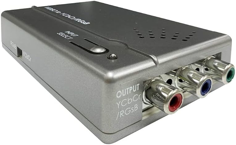 CVSB S-Video to Component YUV RGB Format Converter + Sync On Green RGsB Converter