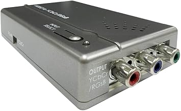 Composite S-Video to Component Video RGB Sync On Green Converter
