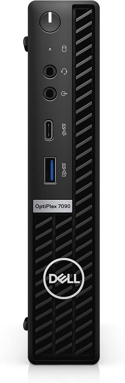 Dell OptiPlex 7090 Mini PC Desktop Computer, Intel Core i7-10700 2.9Ghz, 16GB DDR4 RAM 512GB SSD, Keyboard & Mouse, 2 DisplayPort, Type-C, Windows 11 Pro (Renewed)