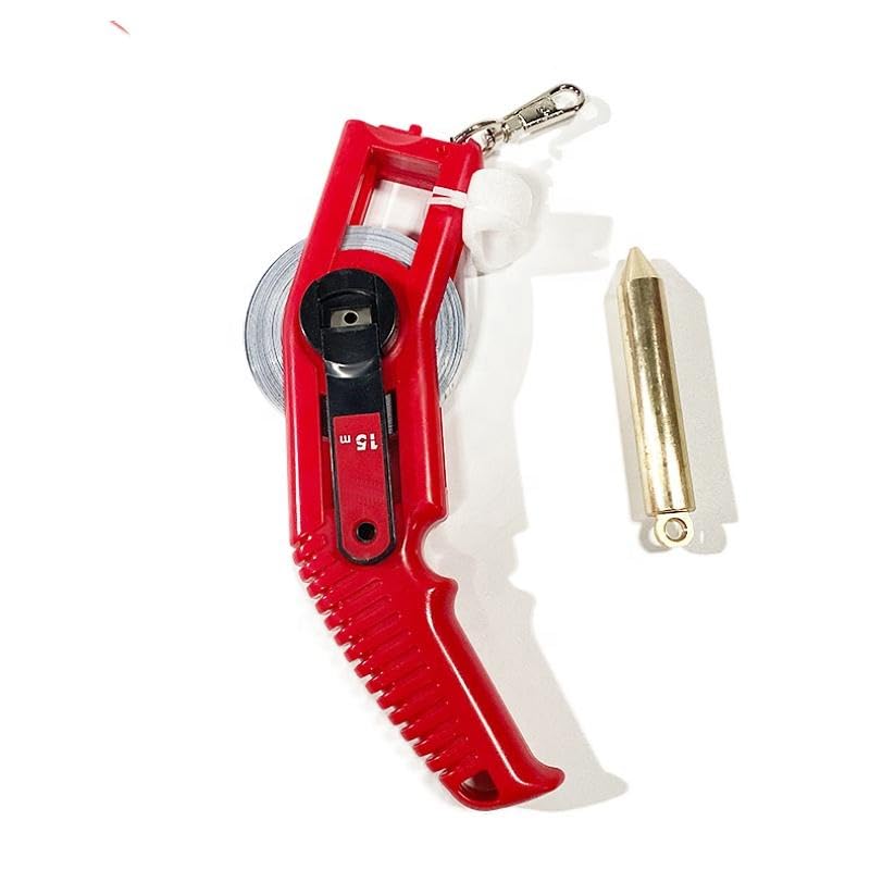 Cinta Métrica de Medición Y H M 15m Acero Blanco miniatura 1