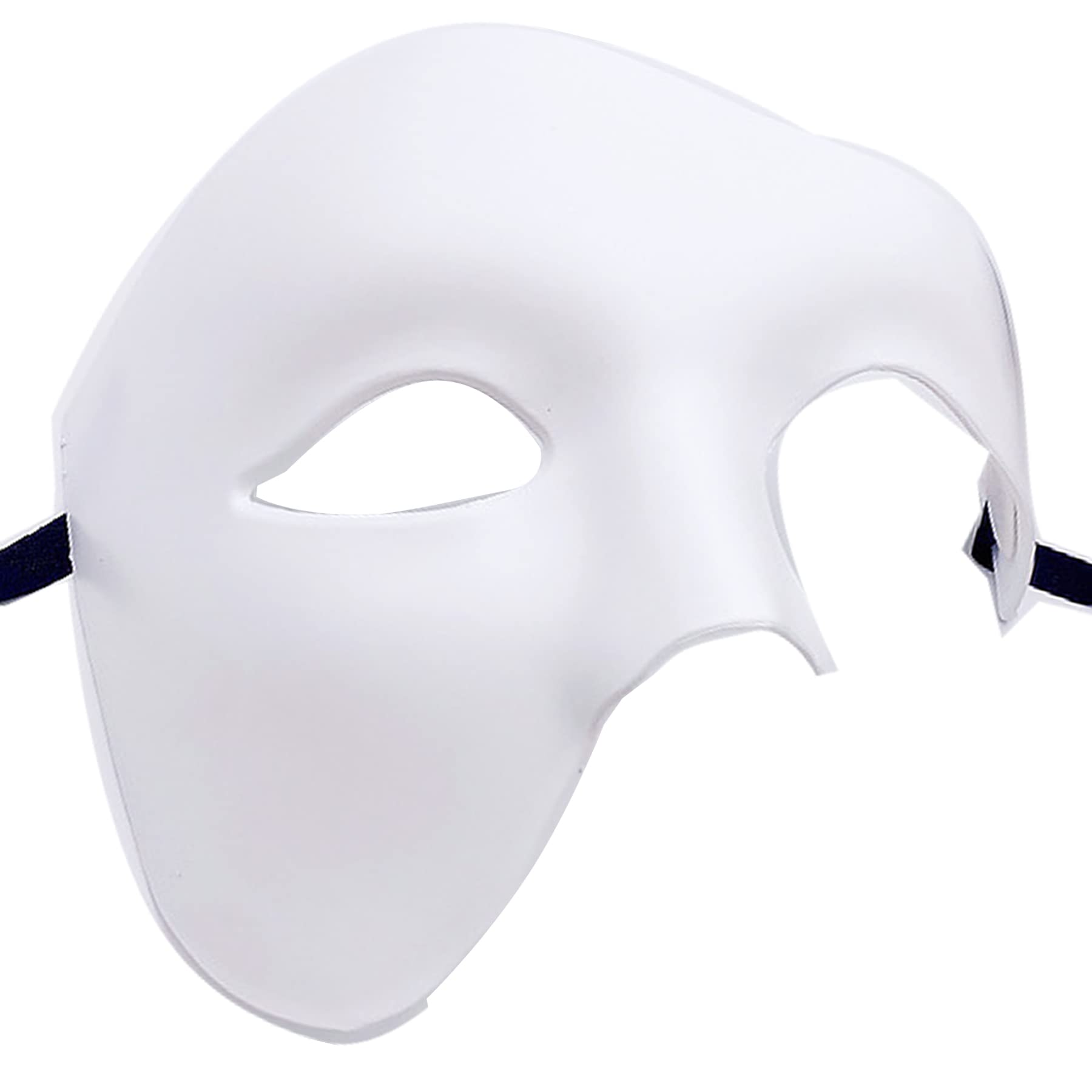 IDOXE Mens Half Face Mask Phantom of The Opera Mask Vintage Design Venetian Mask for Masquerade Party