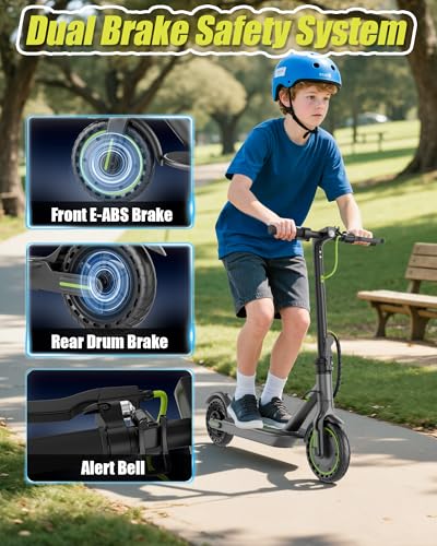 Image of MAXSHOT Electric Scooter Adults & Big Kids, Top Speed 9 /16 /19MPH, 10 /12 /16 /19Miles Range, 6.5 inch /8.5 inch Tires Folding Escooter, APP Control