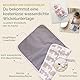 Yunioo Wickelkorb Baby mit Reise Wickelauflage, Weiche, tragbare, wasserabweisende Hülle Babykorb - Geschenke für Baby - Ziegel