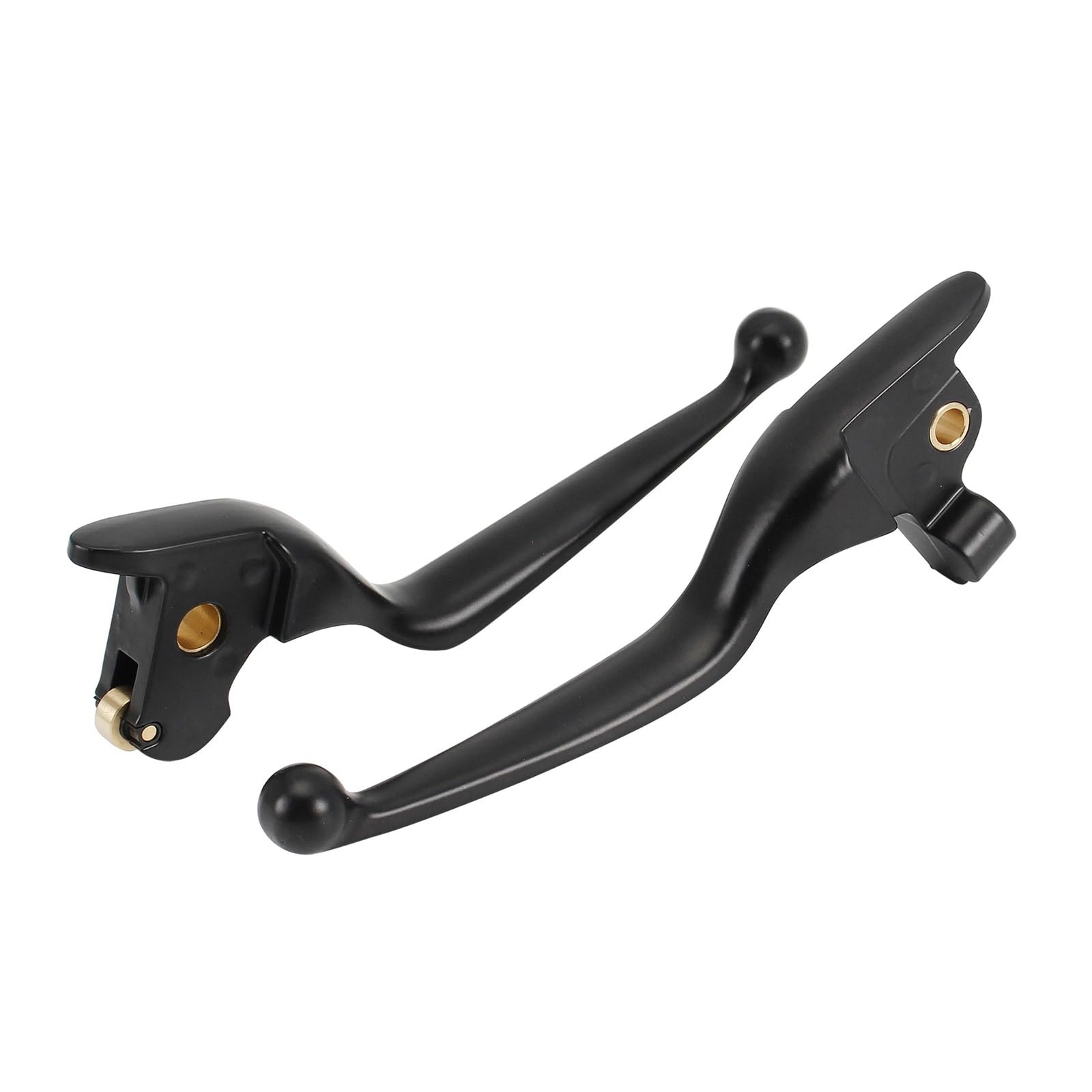 Ywqjiopm 1 Pair Black Motorcycle Brake Clutch Lever 1 Pair Motorbike Brake Clutch Levers For Touring Electra Glide/Cvo Street Glide For Road King For Road Glide Hydraulic Lever