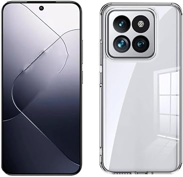 FOR Xiaomi 14T Pro TPU Clear Phone Protective Cover Silica Gel Thin FORXiaomi 14T Pro Full Protection Waterproof Anti-yellowing