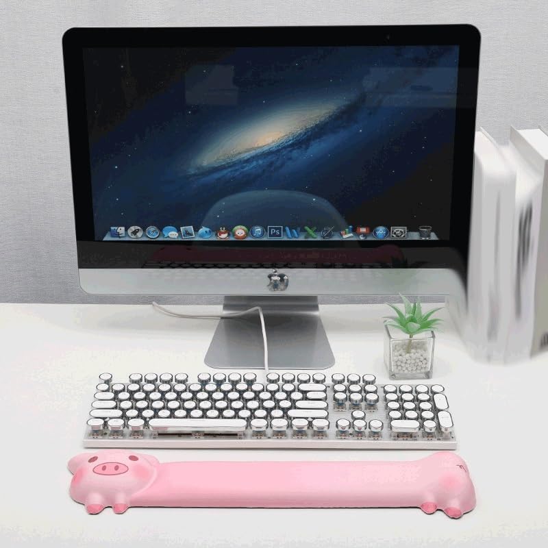Decompress Pad Wrist Guard Rest Cartoon Office Desk Mat Hand-held Keyboard image 2