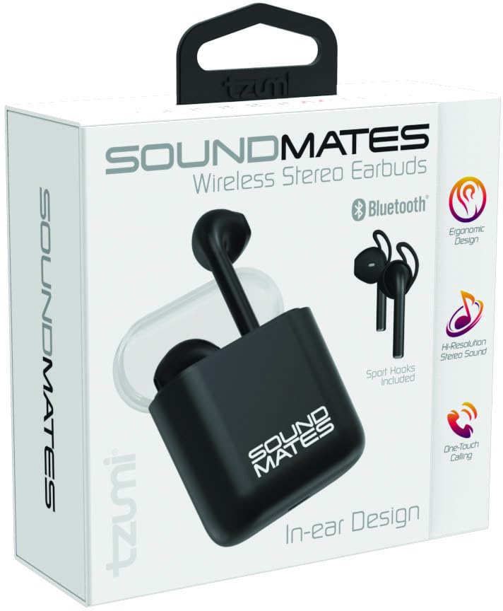 Tzumi Sound Mates with Wireless Chrgin