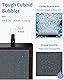 Pawfly Aquarium 10 cm Luftstein Stab Quader Blasendiffusor Auslöser mit Saugnapf Klemme Zubehör für Nano Luftpumpen kleine Eimer und Aquarien, 2er-Pack