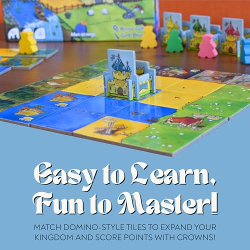 Image of Blue Orange Games Kingdomino Award Winning Family Strategy Board Game, 2-4 players