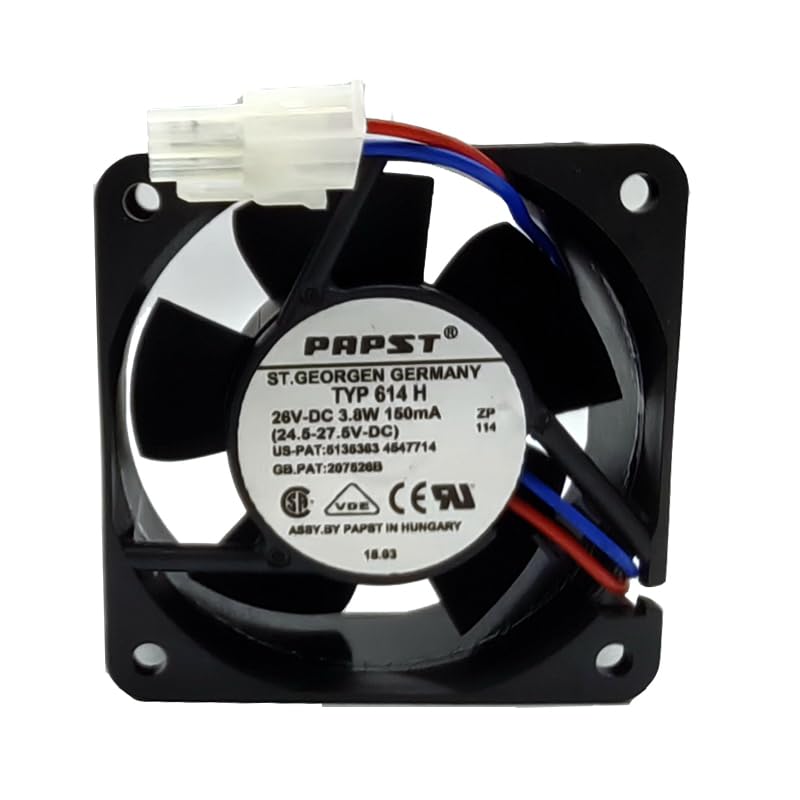 EBM 614H 6025 24V 140mA 2line 2P device inverter cooler fan
