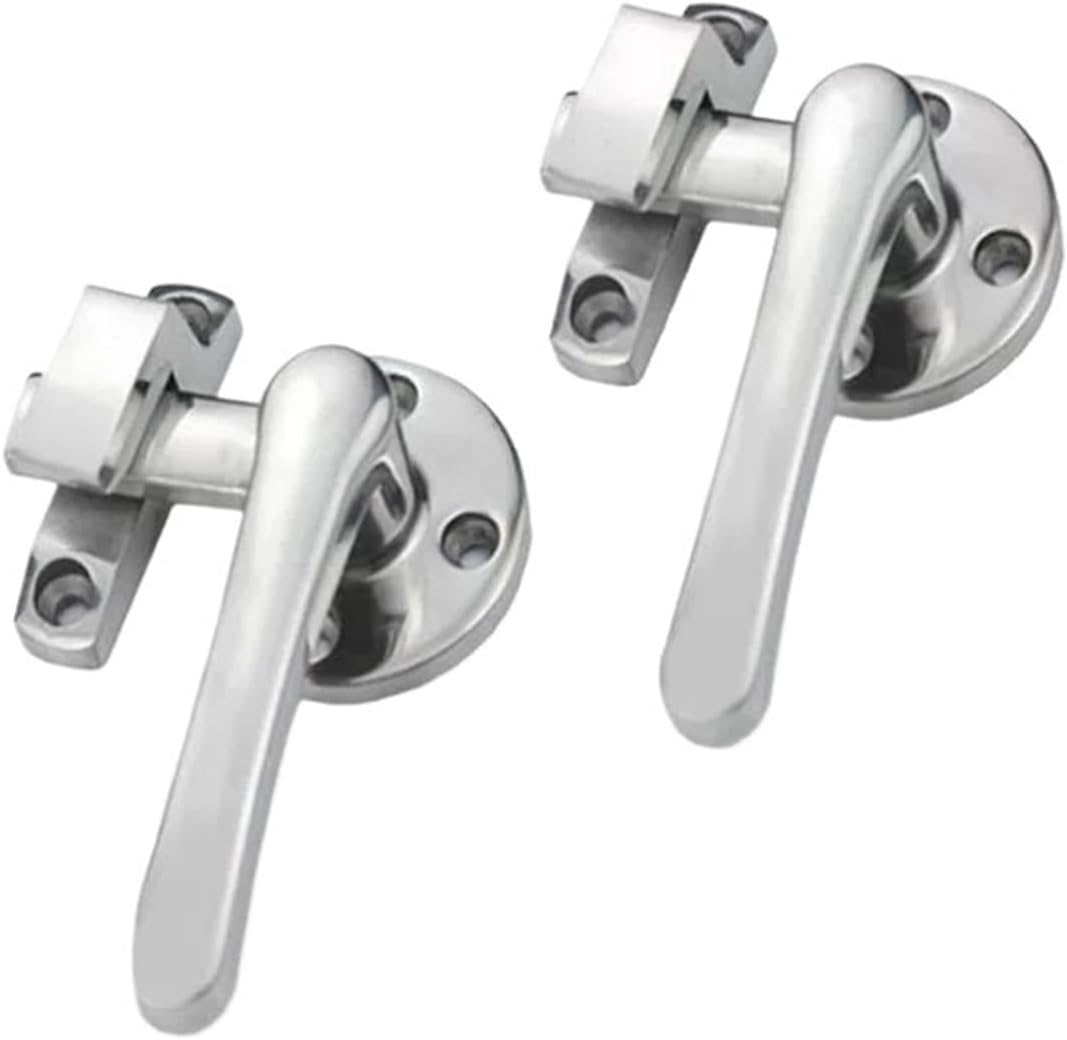 Zinc Alloy Door Handles Industrial Machinery Equipment Kitchen Cabinets Heavy-Duty 1Pcs(Right)