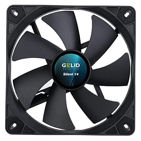 Gelid Solutions Muffler 14 Black Fan Cover