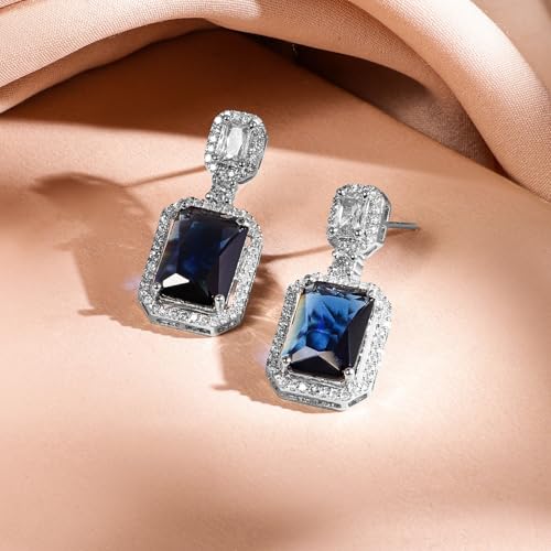 Image of Rubans Necklace Set American Diamond Zirconia Jewellery Gift for Women & Girls