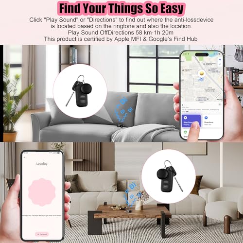 QFQWZR 2026 Air Tracker 4-Pack (Bluetooth, App-Only) — view 4