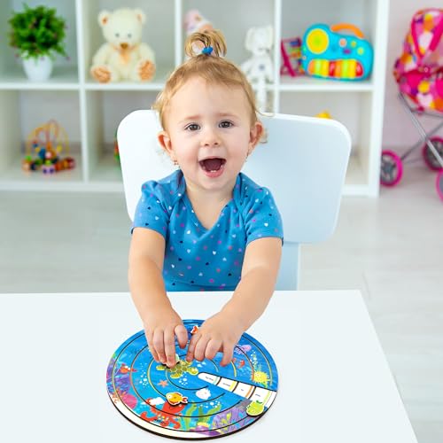 Image of Webby Wooden FinTastic Sentence Builder Toys | Fun Montessori Educational Pre School Sentence Builder Toy for Kids