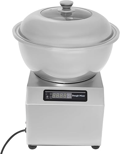 Miniatura 4 de Máquina amasadora eléctrica de masa de 1500 W, mezclador de masa comercial de doble rotación de 16 cuartos de galón, máquina mezcladora de harina de