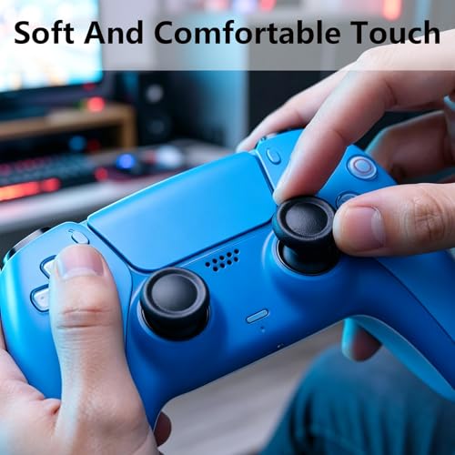 Image of 8 Piece Set for Ps5 Controller Maintenance, Ps5 Controller Thumb Grips, Replacement Joystick Caps for Extended Gaming Sessions, Enhanced Grip and Control, Compatible with Ps5 Controller Joystick Caps