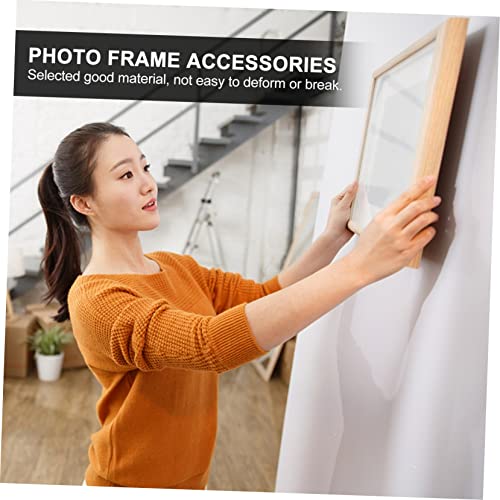 Image of 100pcs Photo Frame Backboard Fixing Clips Frame Accessories for Projects Fasteners for Secure Photo Display and Easy Installation