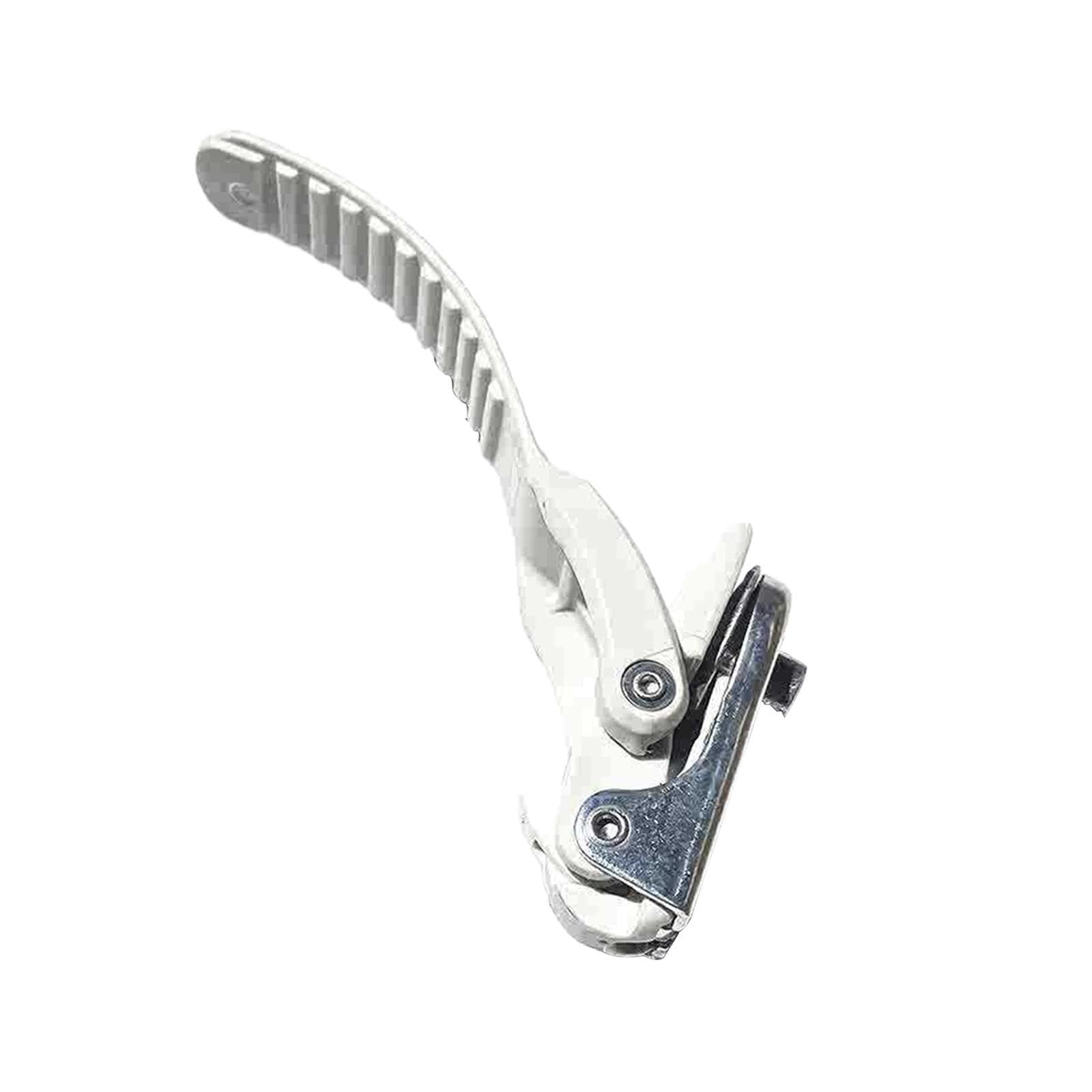 Snowboard Binding Remplacement Pièces Système pour Single Board Boucle Attache Rapide PVC Accessoires Durables Fonction Snap Compatibilité Large, Blanc