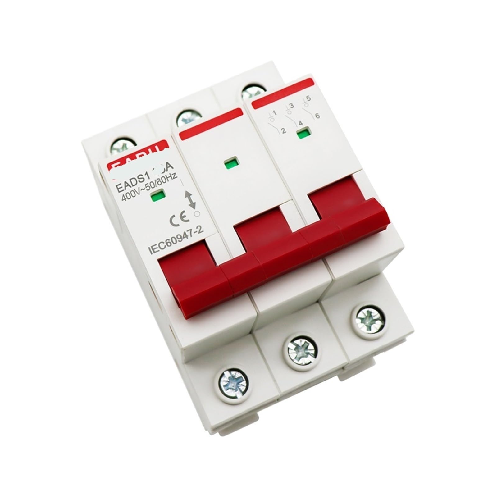 Interrupteur couteau 3P 40A AC disjoncteur isolement rail grand levier