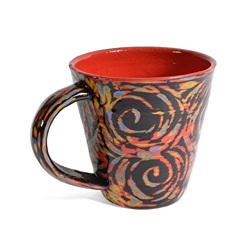 Sugar Skull Mug, Red/Multi