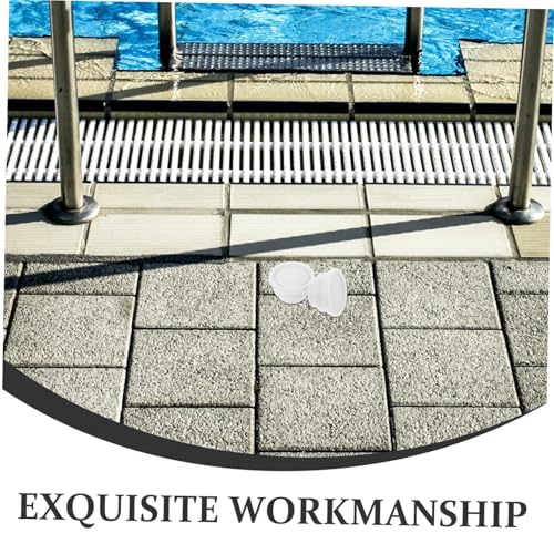 2 Piezas Tapones de Goma Blanca para Escalera de Piscina miniatura 3