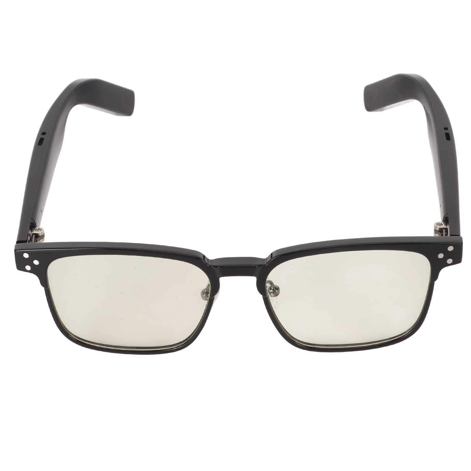 Smart Glasses, Blue Light Blocking Sunglasses, BT 5.3 IPX4 Lossless Sound Quality Touch Control Audio Glasses(Black Frame)