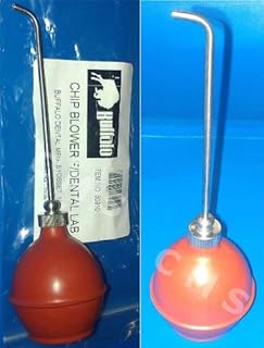 Buffalo Dental Lab Complete Phenol Syringe with Rubber Bulb Chip Blower Made in USA