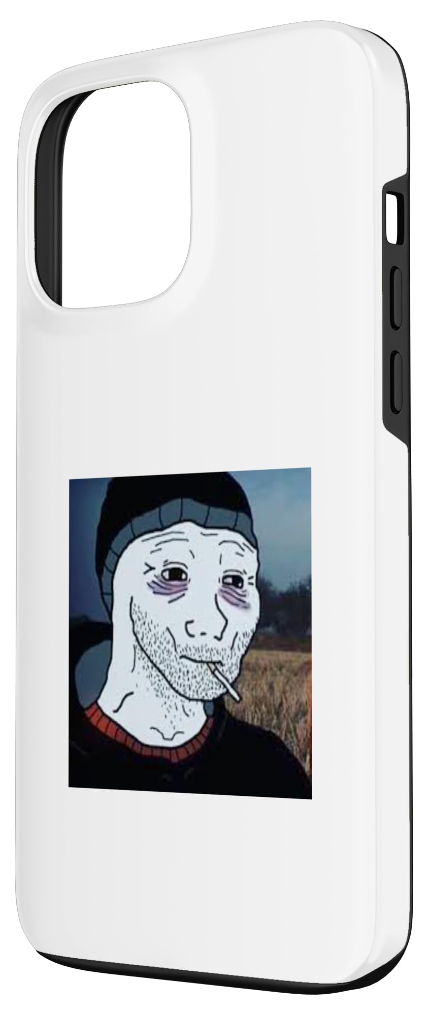 Amazon.com: iPhone 13 Pro Max Feels Guy Wojak Meme Doomer 手機殼: 手機和配件