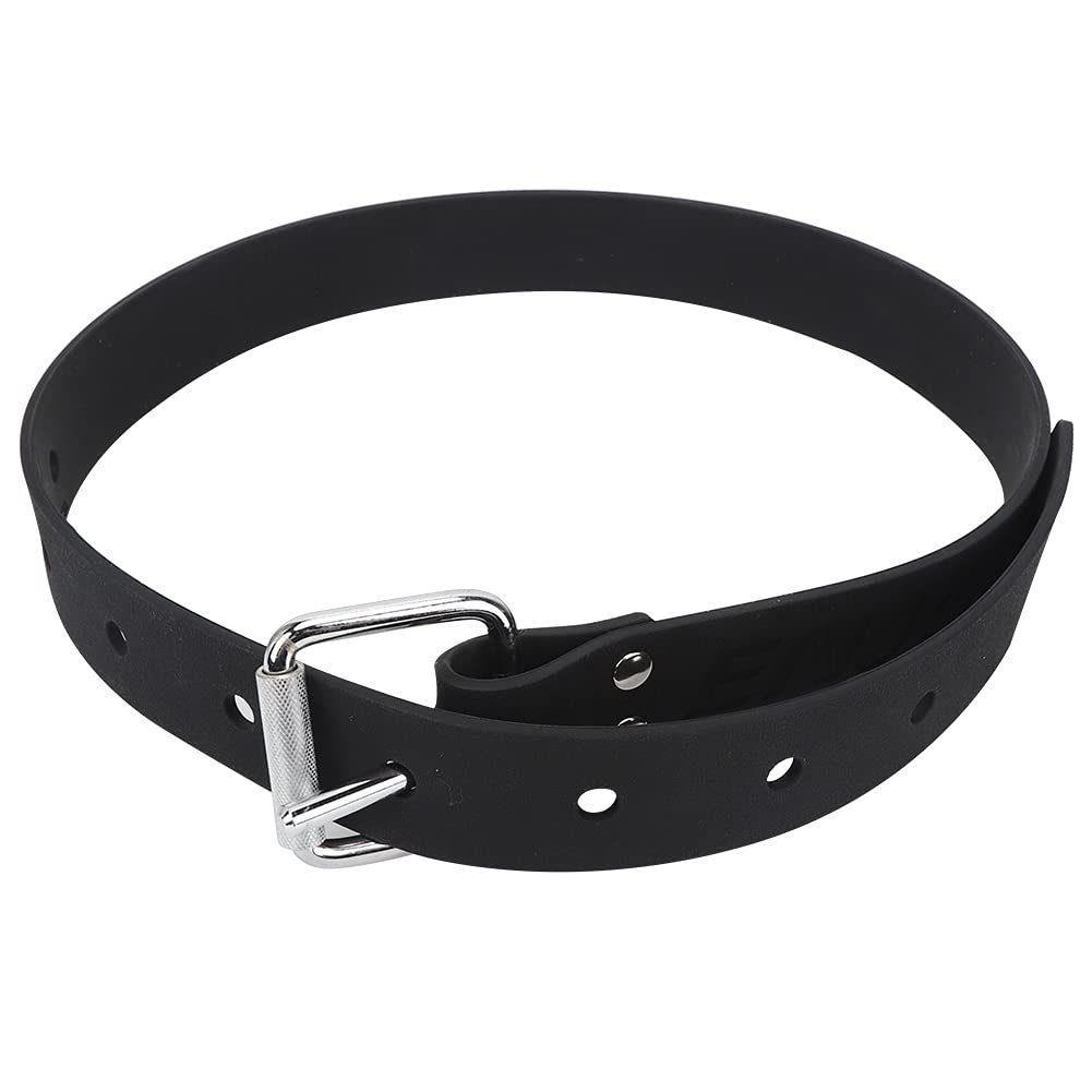 Ceinture de Poids de plongée, Boucle en Acier Inoxydable 304 en Silicone, Ceinture de plongée sous-Marine, Ceinture de Poids légère pour plongée en apnée avec Boucle en