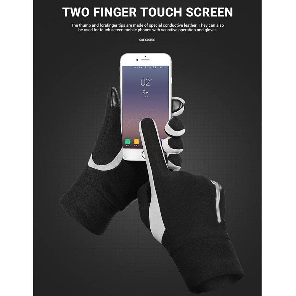 Guantes, Guantes de Moto, Guantes de Carreras de Moto Transpirables, Guantes de Moto de Motocross para Moto de Exterior de Dedo Completo para Hombre,Xl