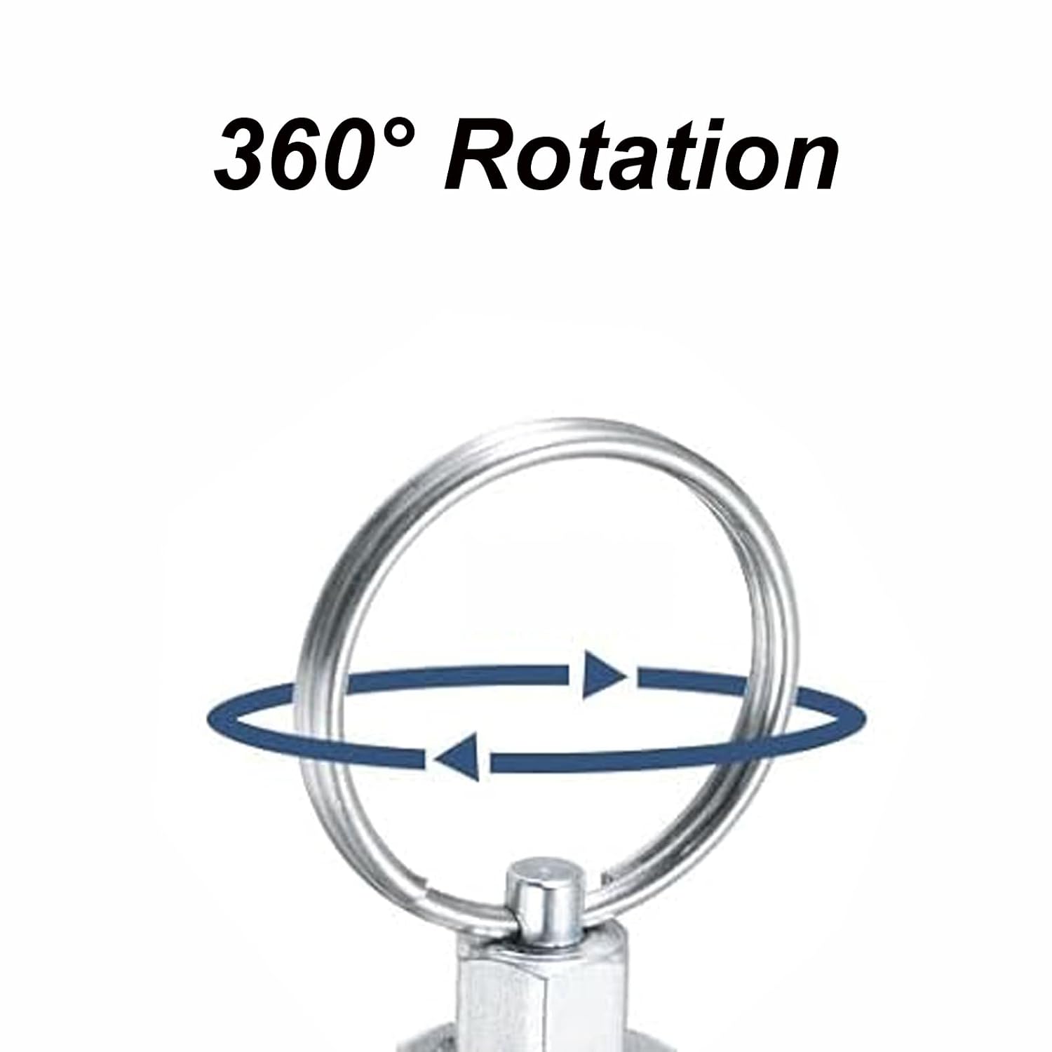 4PCS Spring Plunger with Pull Ring, Galvanized Carbon Steel, Precise Positioning, Easy Installation for Mechanical Manufacturing, Automation Equipment, Molds, Electronic Devices(M10)