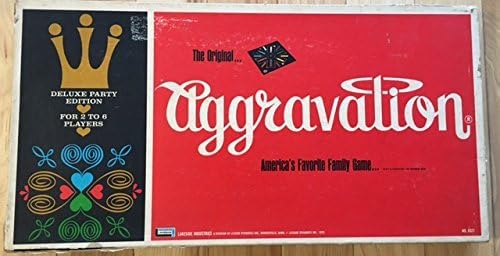 Deluxe Aggravation America's Favorite Family GameQA