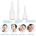 Vacuum Glass Tube, 3PCS/Set Glass Pipes for Blackhead Removal Face Cleanser Beauty Machine Vacuum Accessories for Home Salon