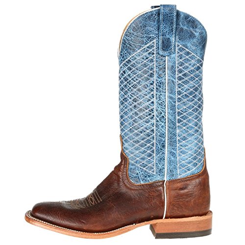 Anderson Bean Men's Mike Tyson Bison Cowboy Boots Brown 10.5 D2