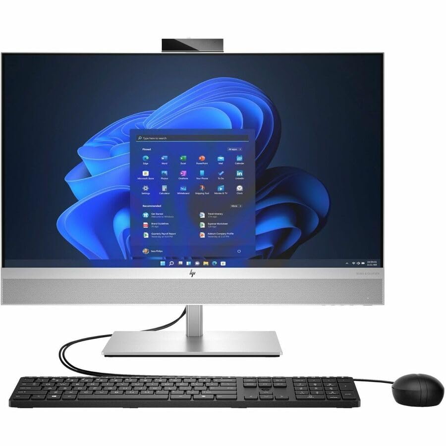 Image of HP EliteOne 870 G9 All-in-One Computer - Intel Core i5 13th Gen i5-13500 Tetradeca-core (14 Core) - 16 GB RAM DDR5 SDRAM - 512 GB M.2 PCI Express NVMe SSD - 27 inch QHD 2560 x 1440 - Desktop