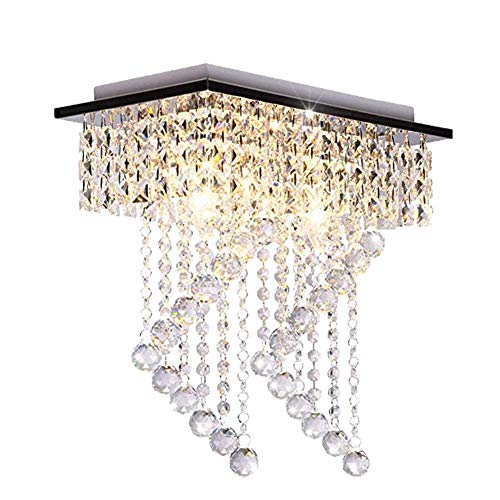 Lustre en cristal anti-ternissement plafonnier moderne Cocoarm