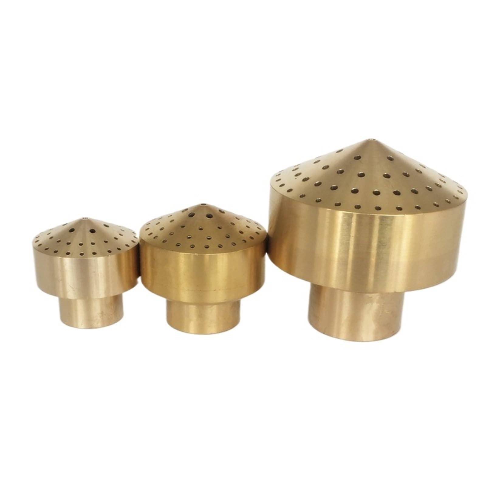 Buse d'arrosage en laiton et acier inoxydable, 1/2 ", 3/4", 1 ", buse de fontaine(2 (Brass))