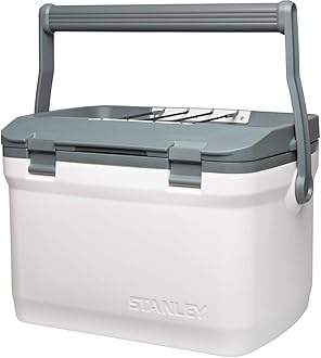 Adventure Outdoor Cooler 16 qt | Heavy Duty Outdoor Camping Cooler with Easy Carry Top Handle | 36 Hour Cooling Ice Chest for 21 Cans| BPA-Free | Polar
