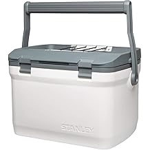 Stanley Adventure Outdoor Cooler 16 qt | Heavy Duty Outdoor Camping Cooler with Easy Carry Top Handle | 36 Hour Cooling Ice Chest for 21 Cans| BPA-Free | Polar