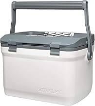 Stanley Adventure Outdoor Cooler 16 qt | Heavy Duty Outdoor Camping Cooler with Easy Carry Top Handle | 36 Hour Cooling Ice Chest for 21 Cans| BPA-Free | Polar