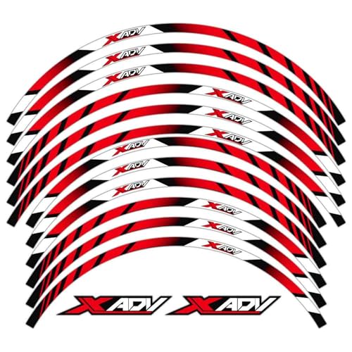 Sticker jante X-ADV résistant à l'eau pour rénover les roues abîmées