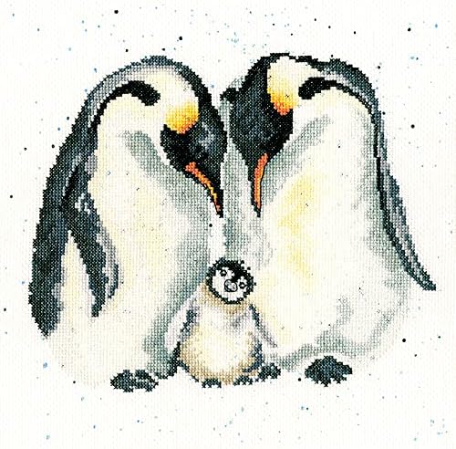 Bothy Threads Cross Stitch Kit - The Emperor's New Chick, mehrfarbig, Small