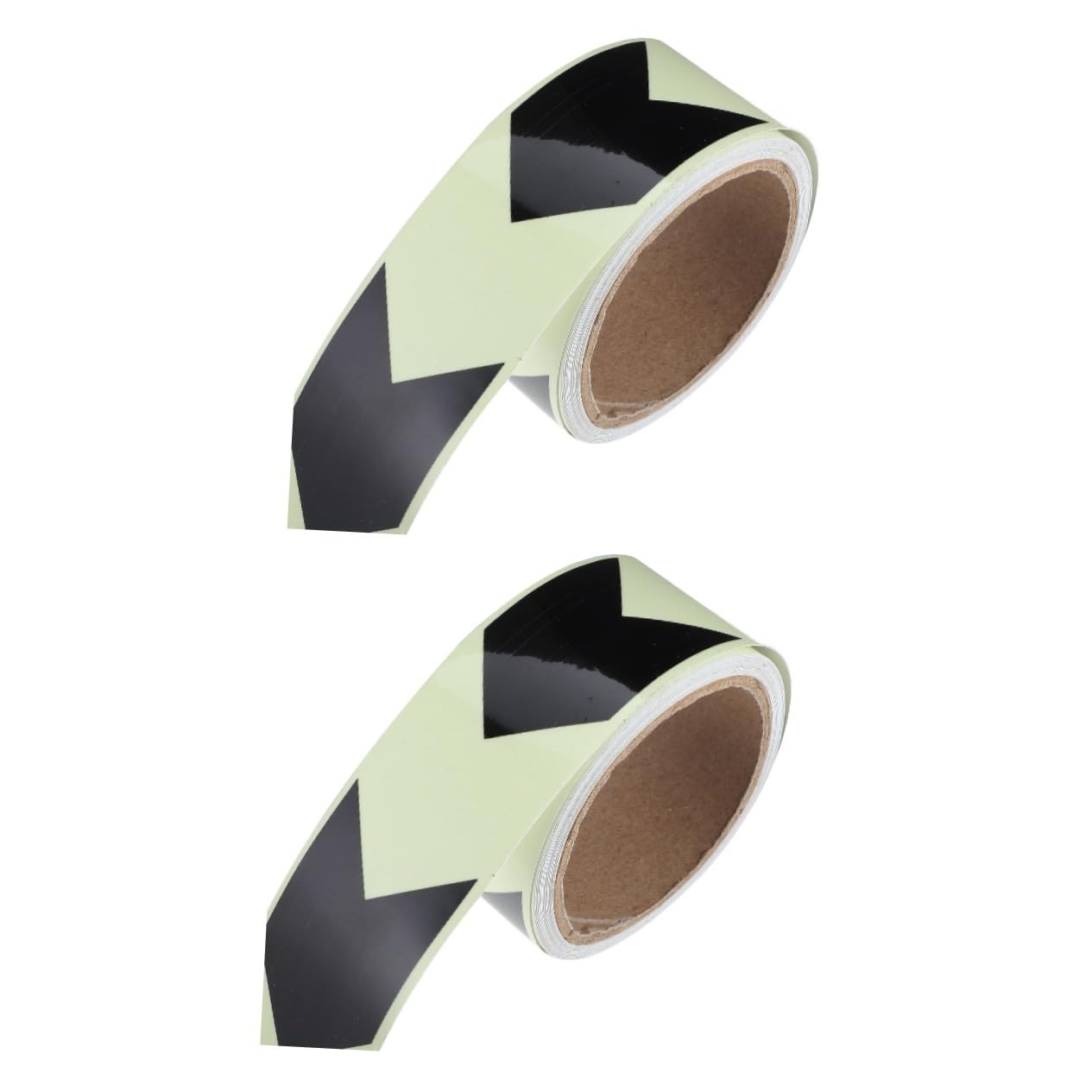 SOLUSTRE 2rollos Cinta Adhesiva Luminosa Reflectante y Para Señalización Para Almacenes Oficinas y Espacios Públicos Alta Visibilidad La Oscuridad