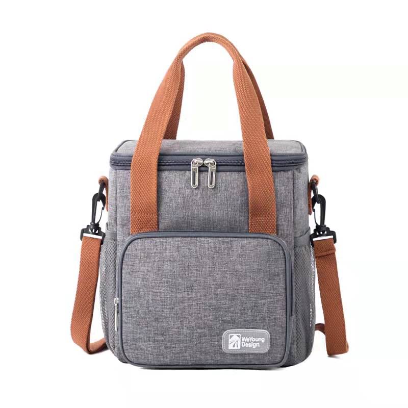 Loncheras Y Termos, Kitchen Bolsa de almuerzo, enfriador aislado reutilizable, elevado, capacidad de 7 l, con correas ajustables para los hombros, tela Oxford, a prueba de fugas,...