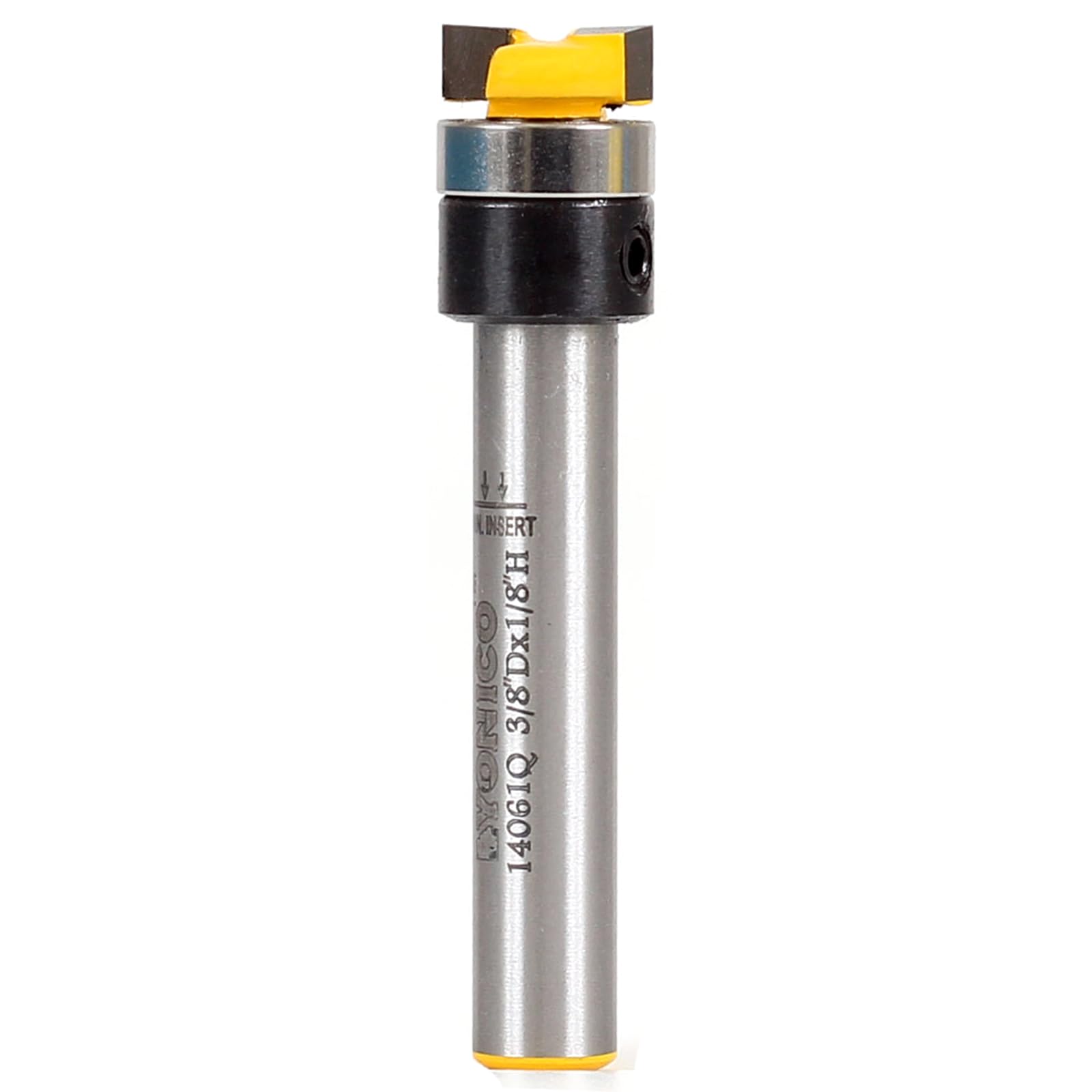 Yonico Flush Trim Router Bit 3/8-Inch 1/4-Inch Shank 14061q