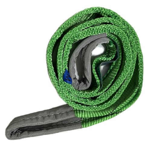 Lifting Web Sling 1 Ton - 5 Ton Duplex Strap Flat Webbing Sling Various Sizes (2 Tonne, 2 Metre) - Image 2