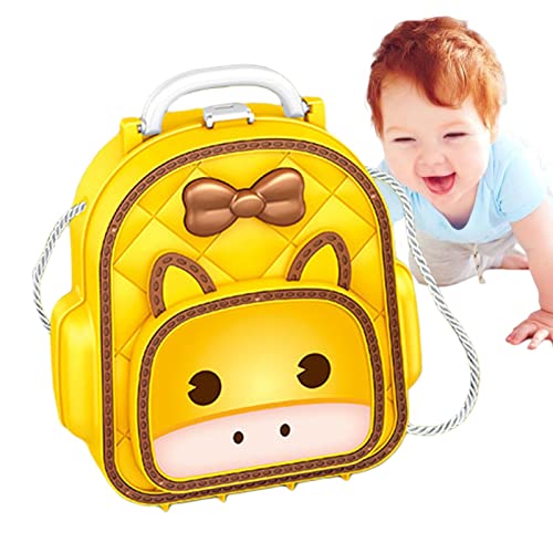 Tocar Conjunto de Culinária - Jogo de pratos fingir conjunto com mochila crossbody | Playset de brin