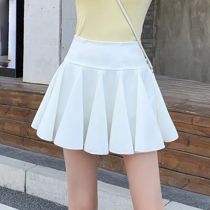 Jupe plissée taille haute pour silhouette élancée sans effort