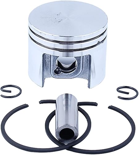 Fricgore Piezas de repuesto para pistón de 1.496 in 0.394 in Pin - Kit de anillos para Stjhl MS180 018 MS 180 Piezas de repuesto para motosierra